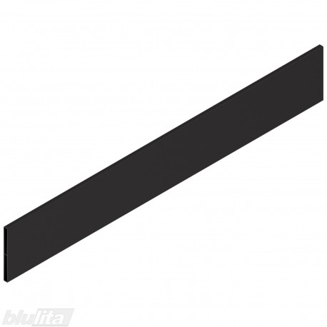 TANDEMBOX antaro dizaino elementas NL 650 mm, D aukštis, metalas, juodos „Terra“ spalvos, simetriškas