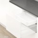 TANDEMBOX antaro M vidinio stalčiaus komplektas, NL&nbsp;350&nbsp;mm, 30&nbsp;kg, TIP-ON BLUMOTION, baltas „Silk“