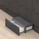 SPACE STEP komplektas su baltu LEGRABOX M stalčiumi