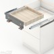 TANDEM 19 BLUMOTION komplektas tvirtinamas laikikliais, išoriniam stalčiui, NL&nbsp;300&nbsp;mm, 30&nbsp;kg, dalinio ištraukimo