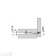 LEGRABOX / TANDEMBOX aukštų / plačių stalčių fasadų stabilizatorius