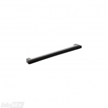 SCHWINN rankenėlė, 192 mm žingsnio, poliruotas chromas su juodu intarpu