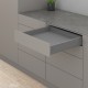 MERIVOBOX M stalčiaus komplektas, NL&nbsp;300&nbsp;mm, 40&nbsp;kg, TIP-ON BLUMOTION, pilkas „Orion“, EXPANDO&nbsp;T