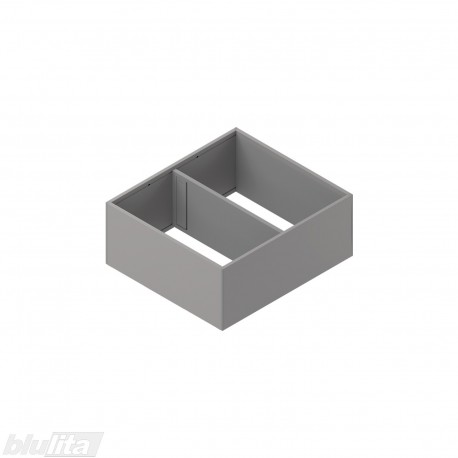 AMBIA-LINE plieninis rėmelis su magnetine nugarėle, plotis&nbsp;242&nbsp;mm, gylis 270&nbsp;mm, aukštis 111,5&nbsp;mm,&nbsp;pilkos „Indium“ spalvos