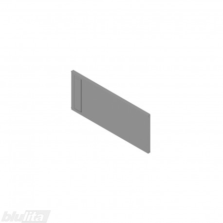 AMBIA-LINE skersinė pertvarėlė plieniniam rėmeliui, plotis&nbsp;235,1&nbsp;mm, aukštis 110&nbsp;mm,&nbsp;pilkos „Indium“ spalvos