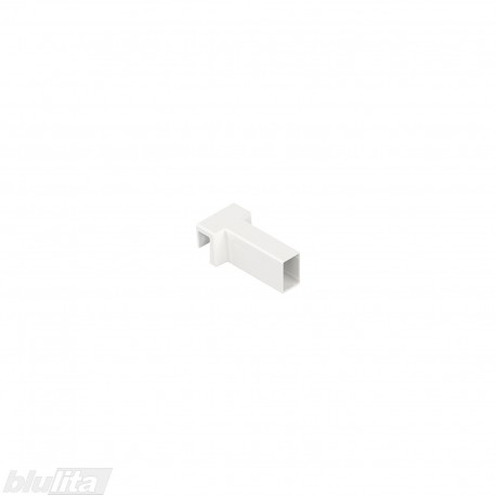 AMBIA-LINE skersinio relingo jungtis MERIVOBOX stalčiams su BOXCOVER,&nbsp;baltos „Silk“ spalvos