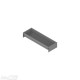AMBIA-LINE įrankių dėklas su SOFTTOUCH padengimu, plotis&nbsp;300&nbsp;mm, gylis 100&nbsp;mm, aukštis 50,5 mm,&nbsp;pilkos „Indium“ spalvos
