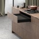 myLEGRABOX M stalčiaus komplektas, NL&nbsp;450&nbsp;mm, 40&nbsp;kg, TIP-ON BLUMOTION, „Carbon“&nbsp;/ „Carbon Look“