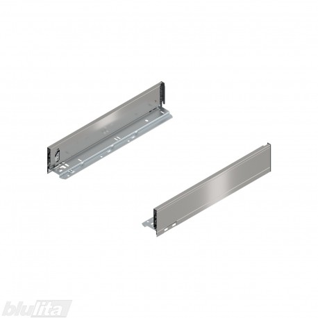LEGRABOX pure stalčiaus šonai 450&nbsp;mm, M aukštis, nerūd. pl.
