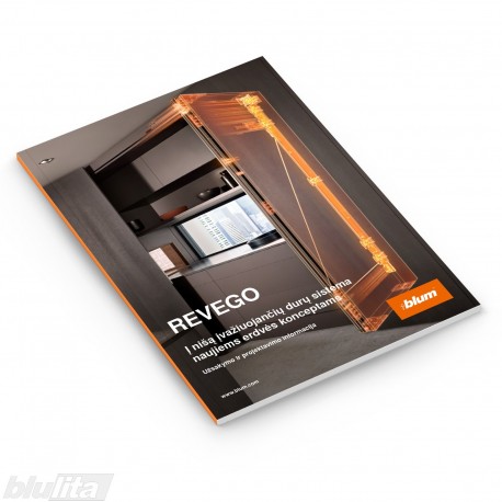 Brošiūra – REVEGO – Į nišą įvažiuojančių durų sistema naujiems erdvės konceptams – techninis leidinys