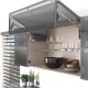 AVENTOS HF top komplektas, F2501 mech., F32 svert., siauro profilio fasadas, tam. pilki dangt., su SERVO-DRIVE