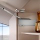 AVENTOS HF top komplektas, F2501 mech., F32 svertas, plataus profilio fasadas, pilkas dangtelis