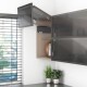 AVENTOS HF top komplektas, F2511 mech., F32 svertas, siauro profilio fasadas, tam. pilkas dangtelis