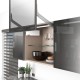 AVENTOS HL top komplektas, L2211 mech., L32 svertai, siauro alium. prof. fasadas, balti dangteliai