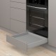 MERIVOBOX N stalčiaus komplektas, NL&nbsp;450&nbsp;mm, 40&nbsp;kg, BLUMOTION, pilkas „Indium“, EXPANDO&nbsp;T