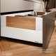 MERIVOBOX E stalčiaus komplektas su BOXCOVER, NL&nbsp;300&nbsp;mm, 40&nbsp;kg, BLUMOTION, baltas „Silk“