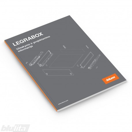 Brošiūra – LEGRABOX – Užsakymo ir projektavimo informacija, lietuvių kalba