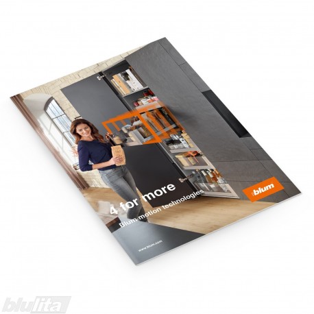 Brošiūra – 4 for more – Blum motion technologies, anglų kalba