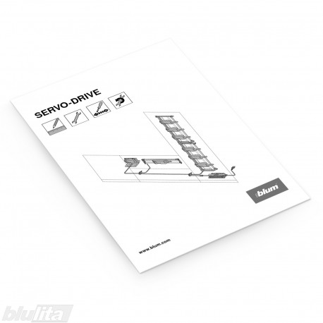 Instrukcijos – SERVO-DRIVE apatinėms spintelėms