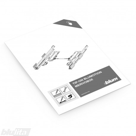 Instrukcijos – TIP-ON BLUMOTION skirtas MERIVOBOX