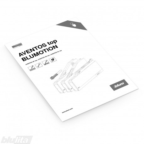 Instrukcijos – AVENTOS top BLUMOTION