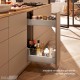 MERIVOBOX SPACE TWIN komplektas su BOXCOVER, NL&nbsp;550&nbsp;mm, 40&nbsp;kg, BLUMOTION, pilkas „Indium“, EXPANDO&nbsp;T