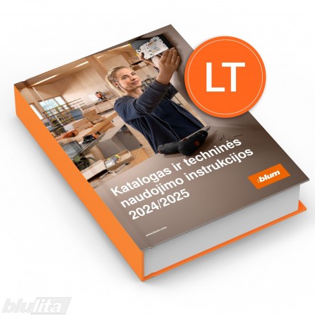 Blum produktų katalogas – 2024/2025, lietuvių kalba