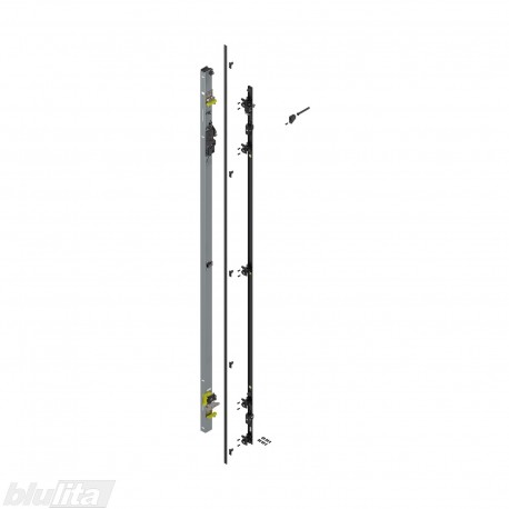 REVEGO uno lankstų kronšteino komplektas, tinka nišos aukščiui 1657–1806&nbsp;mm, kairys