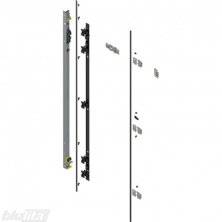 REVEGO duo lankstų kronšteino komplektas, tinka nišos aukščiui 2407–2556&nbsp;mm, kairys