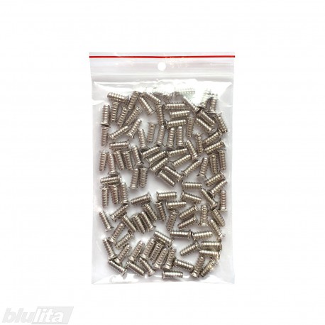 Eurovaržtai, sriegio Ø&nbsp;6&nbsp;mm, kiaurymės Ø&nbsp;5&nbsp;mm, 14,5&nbsp;mm ilgio, pakuotėje 100 vnt.