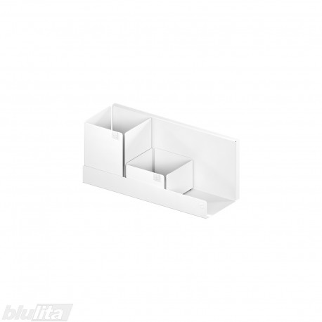 VS ADD BOARD BOX lentyna su metalinėmis dėžutėmis, plotis&nbsp;321 mm, balta matinė „White“