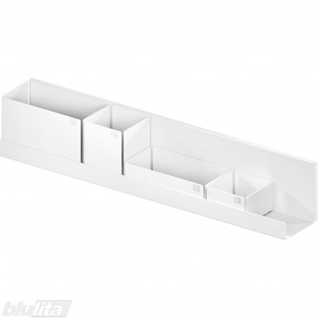 VS ADD BOARD BOX lentyna su metalinėmis dėžutėmis, plotis&nbsp;749 mm, balta matinė „White“