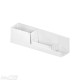 VS ADD BOARD BOX lentyna su metalinėmis dėžutėmis, plotis&nbsp;535 mm, balta matinė „White“