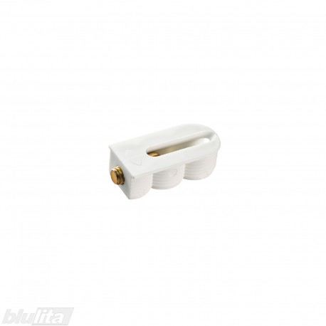 Lamello „Cabineo 8 M6“ jungtis, pakuotėje 500&nbsp;vnt., balta