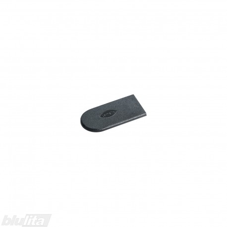Lamello „Cabineo“ dangtelis, pakuotėje 100&nbsp;vnt., „Jet Black“ RAL&nbsp;9005