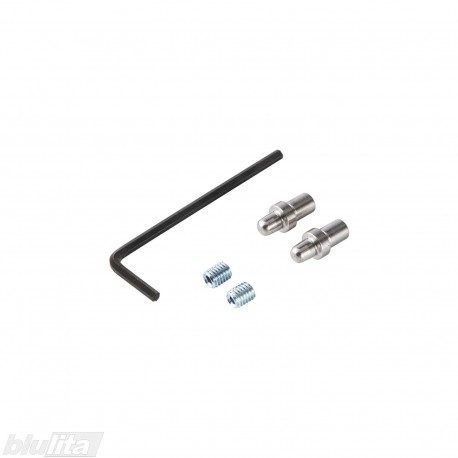 Lamello priedų rinkinys frezavimo įrankiui, skirtas „Zeta&nbsp;P2“ pozicionavimui po CNC, 2&nbsp;x&nbsp;Ø5&nbsp;mm
