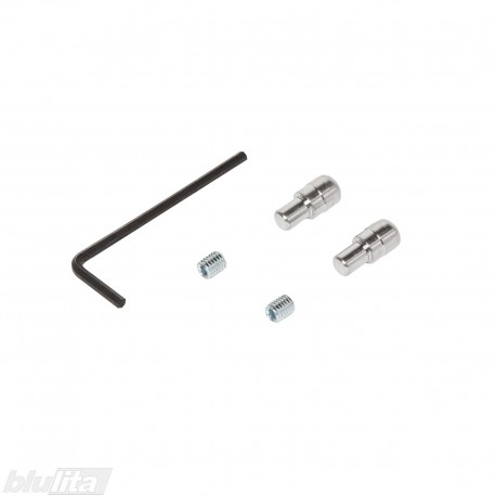Lamello priedų rinkinys frezavimo įrankiui, skirtas „Zeta&nbsp;P2“ pozicionavimui po CNC, 2&nbsp;x&nbsp;Ø8&nbsp;mm