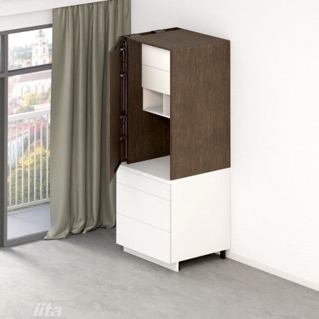 REVEGO uno komplektas, POH&nbsp;1507–1656 mm, NL&nbsp;800 mm, kairys, cokolis V70