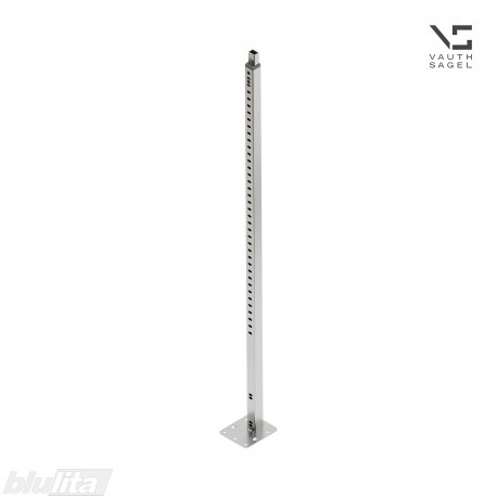 CORNERSTONE MAXX stovas be mechanizmų, montavimo aukštis 1100–1350&nbsp;mm, naudojamas su trimis lentynomis