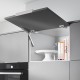 AVENTOS HK-XS jėgos mechanizmas 15T (3&nbsp;lygis), koef. 800–1600 ir jo laikikliai (20K5101, 20K4101)