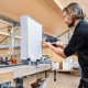 MERIVOBOX stalčių BOXFIX E-M surinkimo šablonas