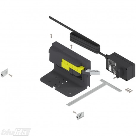 Blum SERVO-DRIVE uno stalčiams su pastatomomis šiukšliadėžėmis Z10UB00EF