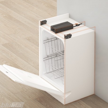 SERVO-DRIVE flex komplektas indaplovės spintelei