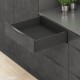 LEGRABOX K stalčiaus komplektas, NL&nbsp;600&nbsp;mm, 40&nbsp;kg, BLUMOTION, juodas „Carbon“, EXPANDO&nbsp;T