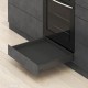 LEGRABOX N stalčiaus komplektas, NL&nbsp;400&nbsp;mm, 40&nbsp;kg, TIP-ON BLUMOTION, juodas „Carbon“, EXPANDO&nbsp;T