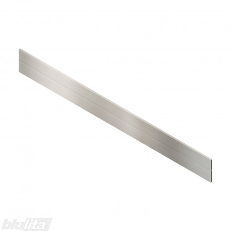 ORGA-LINE skersinė pertvara TANDEMBOX stalčiams, 1200 mm pločio spintelei, pjaustoma, nerūd. plieno „Inox“ spalvos