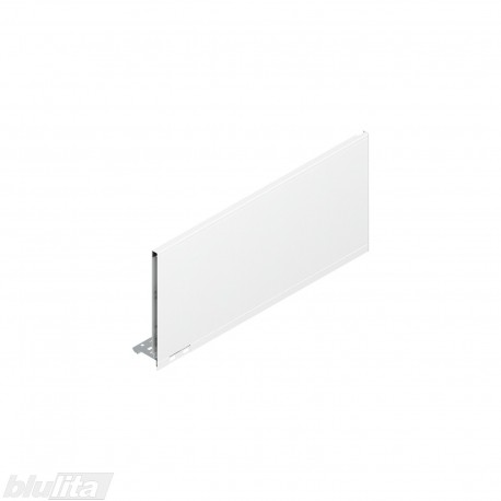 LEGRABOX pure stalčiaus šonas 500&nbsp;mm, F aukštis, baltos „Silk“ spalvos, dešinys