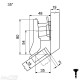 CLIP top lanksto komplektas N58, juodas ONYX