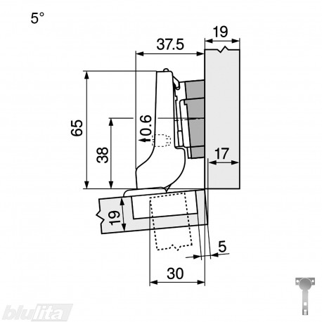 CLIP top lanksto komplektas N15