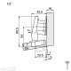 CLIP top lanksto komplektas N17, juoda ONYX
